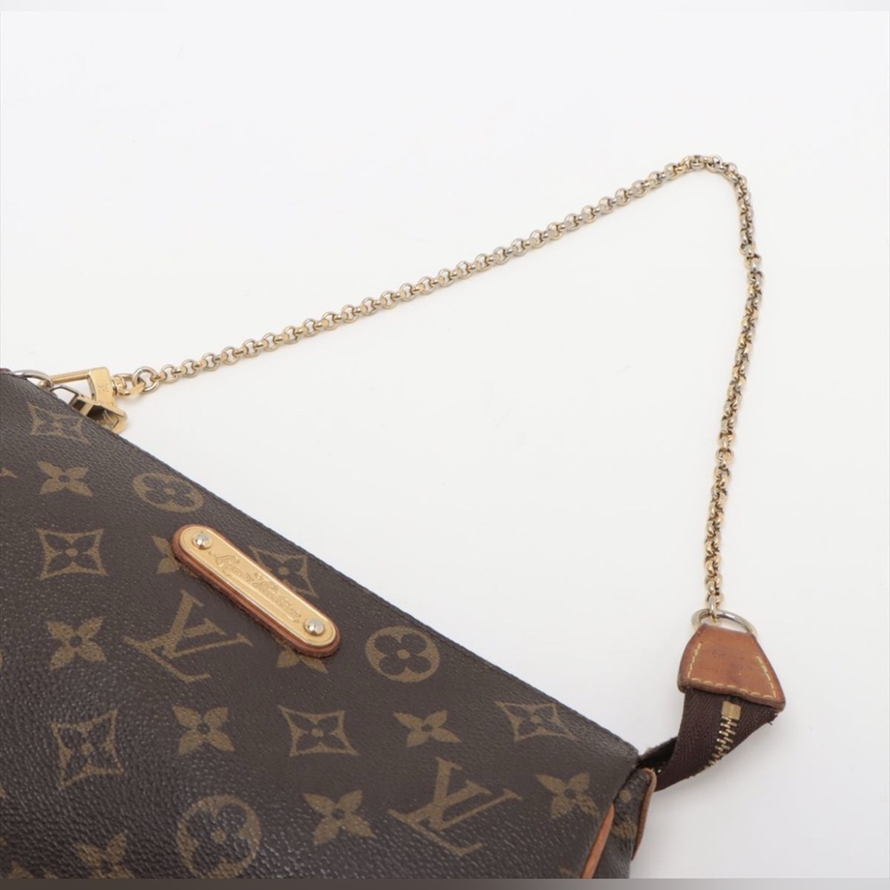 Gorgeous Authentic Louis Vuitton Monogram Eva Pochette w/ Shoulder & Crossbody - Picture 6 of 16